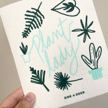 Load image into Gallery viewer, Plant Lady Swedish Dishcloth