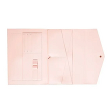 Load image into Gallery viewer, Megan Blush Pink Portfolio Clutch
