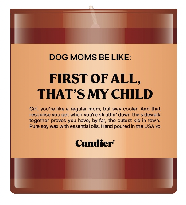 DOG MOM CANDLE