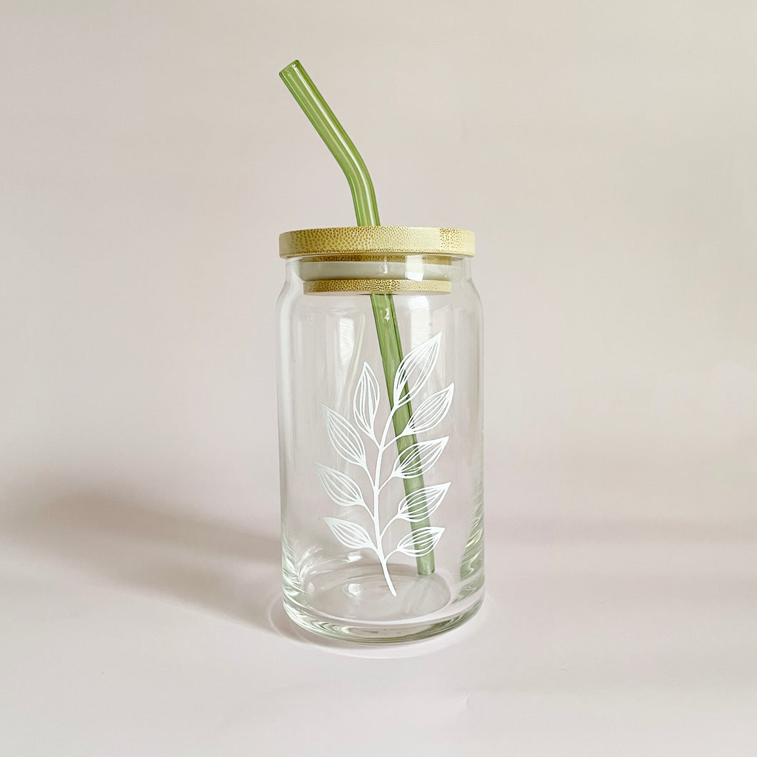 Leafy Beer Glass Cup