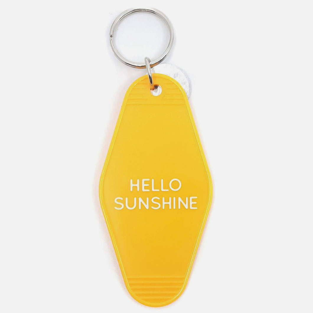 Hello Sunshine Key Tag