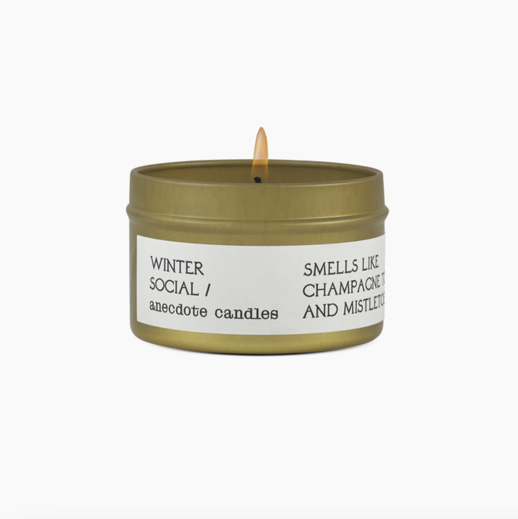 Winter Social Candle